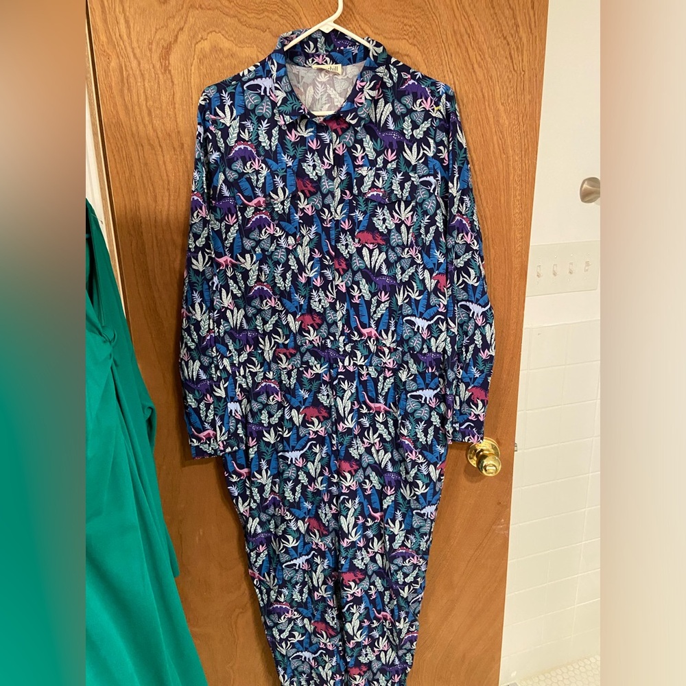 Women’s size 14 dinosaur jumpsuit